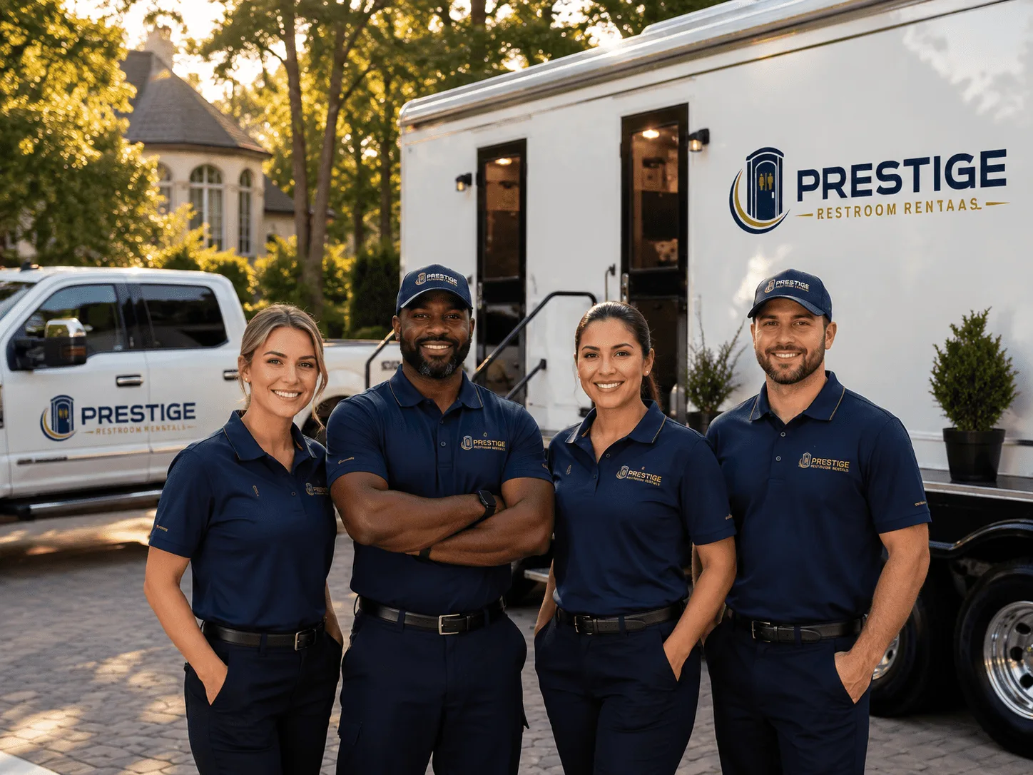 Trusted Luxury Portable Restrooms company in Buckner, IL